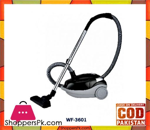 Westpoint WF-3601 - Deluxe Vacuum Cleaner - 1500 Watts - Black & Grey - Karachi Only