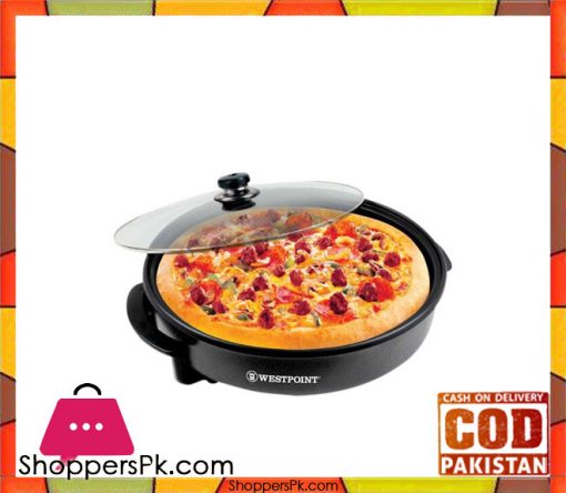 Westpoint WF-3166 - Pizza Pan & Grill - Black - Karachi Only