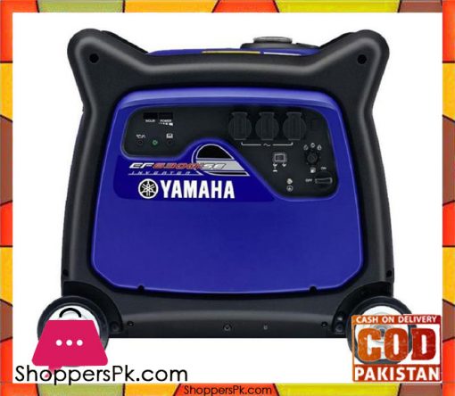 Yamaha  Sound Proof Inverter Petrol Generator 6.3 KVA - Made in Japan - EF6300iSE - Blue & Black - Karachi Only