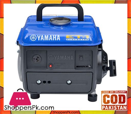 Yamaha  Handy Petrol Generator - 0.8 KVA - ET1 - Black - Karachi Only