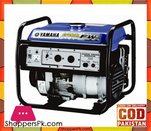 Yamaha  Petrol Generator 2.3 KVA - EF2600FW - Blue - Karachi Only
