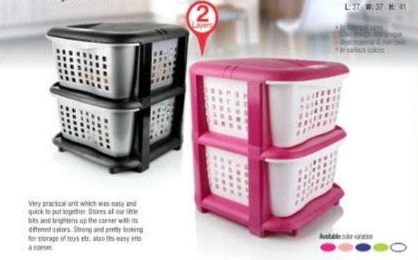 Homeket 2 Layer Fantasy Drawer 1802