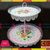 2 Tier Metal Cake Stand