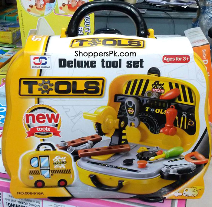 31 Pcs Deluxe Kids Tool Set In Pakistan - 008-916A