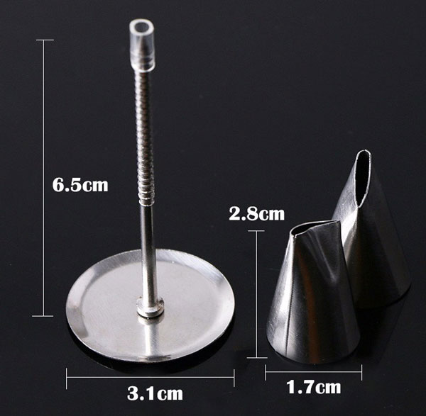 4 Pcs Cake Decor Tool Set