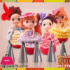 5 Pcs Barbie Skirt Dress Nozzles Set With Coupler