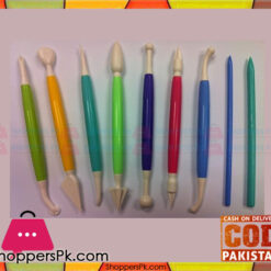 9 Piece Fondant & Gum Paste Modeling Tool Set