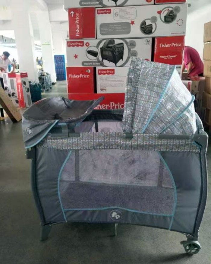 Fisher Price Playard Zooper Baby Bed