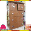 High Quality Fiber Plastic Storage Drawers 3+2