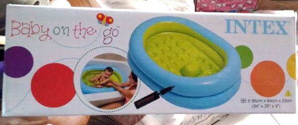 Intex Baby On The Go Bath Tub - 48421 5 Intex Baby On The Go Bath Tub - 48421