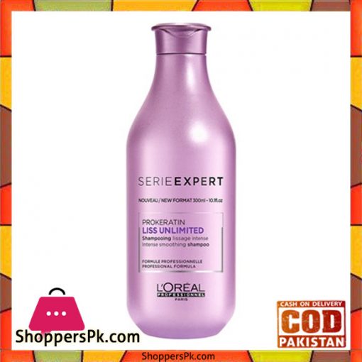 L'Oreal Professionnel  Serie Expert- Liss Unlimited Anti-Frizz Shampoo