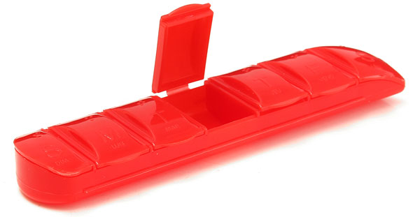 Pill Organizer Water Bottle 600Ml