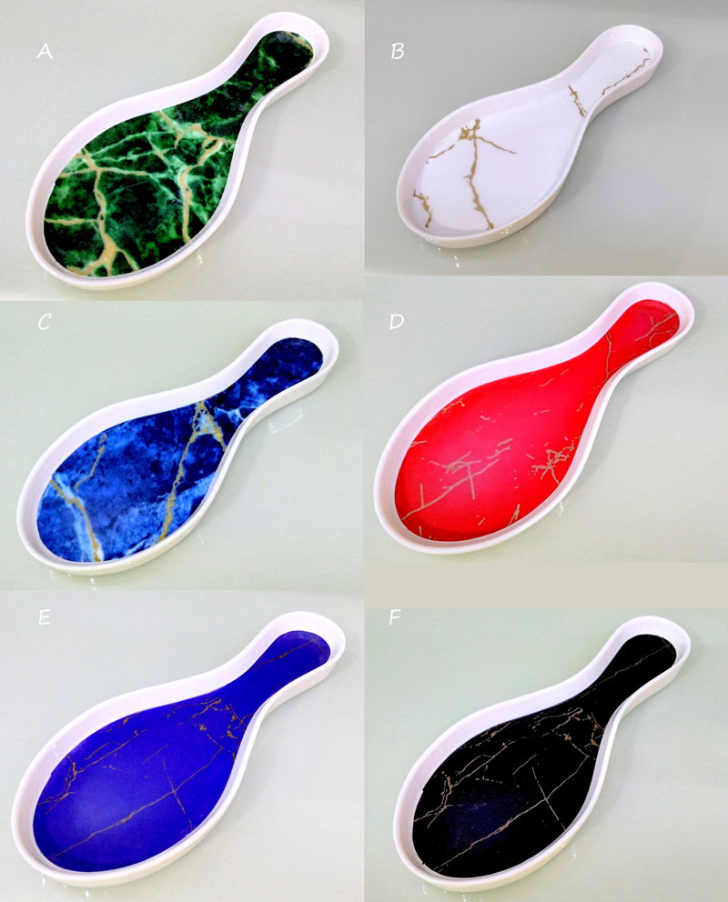 Spoon Rest Melamine Plastic 1-Pc