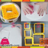 Square Cookie Cutter 5 Piece Plastic Set
