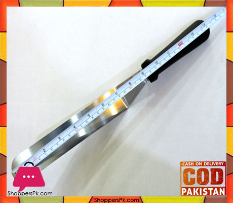 Stainless Steel Angled Icing Spatula 14 Inch (Large)