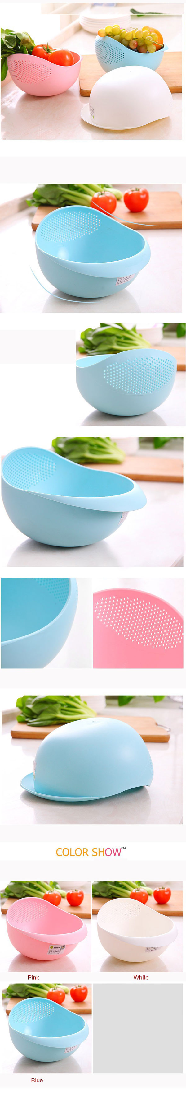 1 Pcs Vegetable Drain Basket