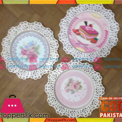 Vintage Metal Cake Serving Plate For 8 Inch Cake