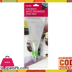 4 Nozzle Sacco Decorator Icing Bag