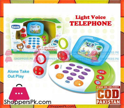 Baby Toy Telephone Receiver with Lights and Sounds
