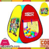 Disnip Mickey Mouse Tent With 50 Soft Balls