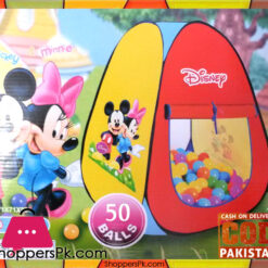Disnip Mickey Mouse Tent With 50 Soft Balls