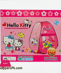 Hello Kitty Tent With 100 Soft Balls