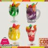 3D Ice Cream Glass Fridge Magnet 4 Pcs Set