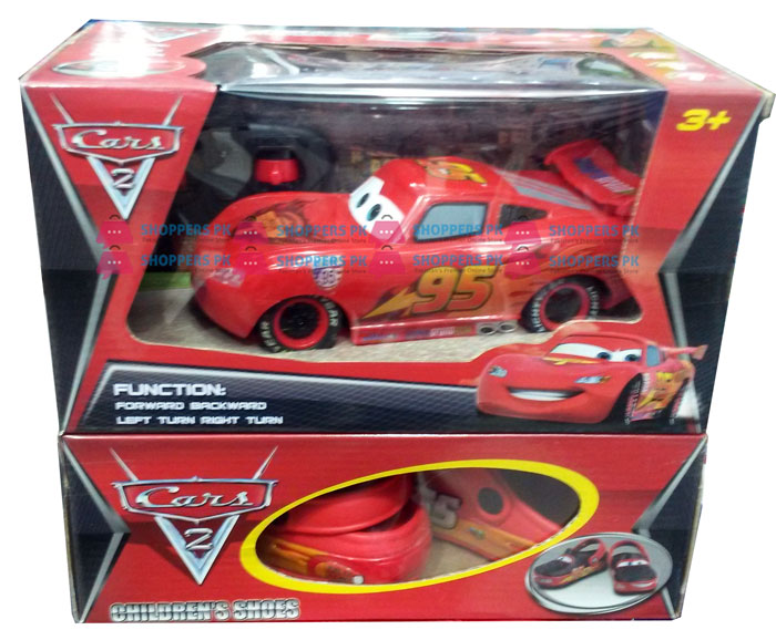Lightning Mcqueen Remote Control Cars 2 with Children Shoes