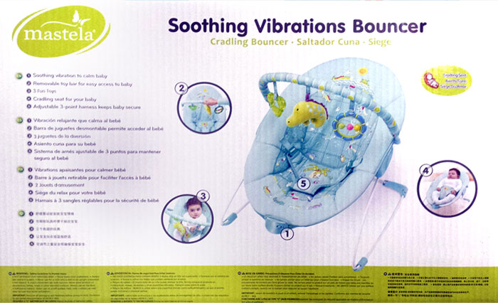 Mastela Music And Soothe Bouncer 6366