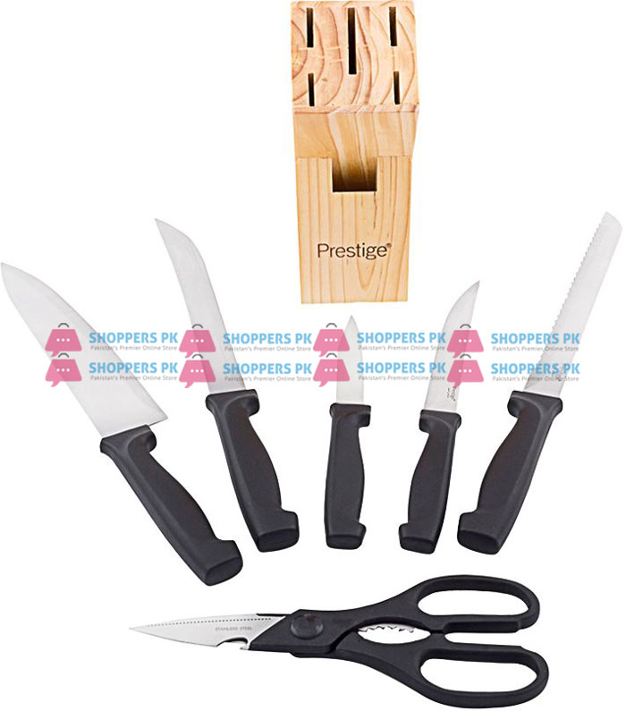 Prestige 7 Piece Knife Block Set 50919