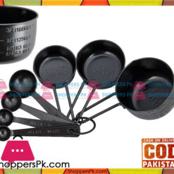 Prestige Measuring Spoons Cups Steel Black 50179