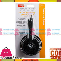 Prestige Measuring Spoons Cups Steel Black 50179