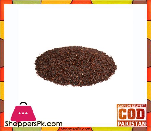 Black Mustard Seeds - powder - 250 gm - Rai - رائی - سرسوں سیاہ کے بیج