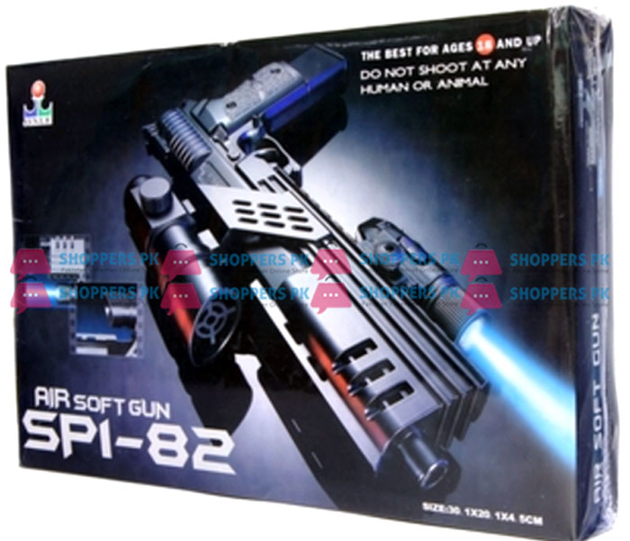 Rifle Air Soft Gun With Laser Spi-82