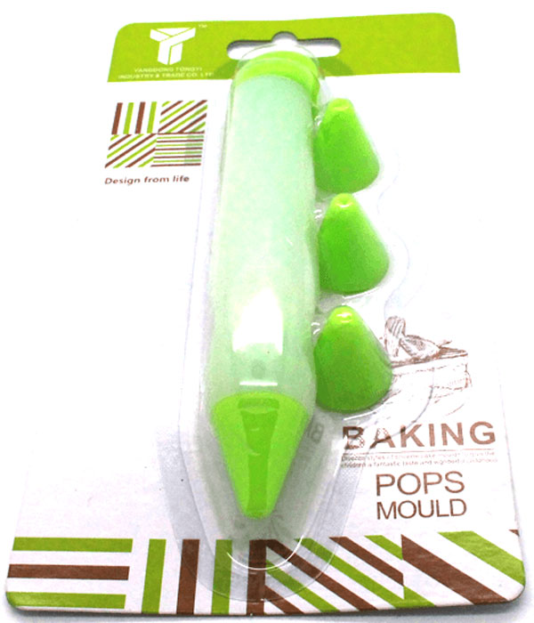 Silicone Decorating Pen With 3 Nozzles
