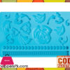 Silicone Fondant Gumpaste Mold Baroque Designs