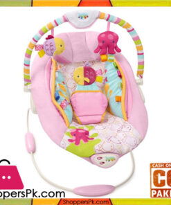 Mastela Soothe Me Softly Bouncer Pink Flutterby Fishes