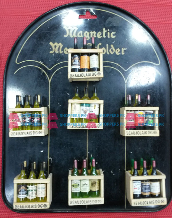 Wine Bottle ridge magnet