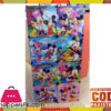 3D Mickey Mouse Portable 6 Cube Cabinet With 1 Cloth Hanging