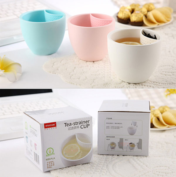Anya Tea Strainer Cup 330 Ml 1 Pcs 5 Anya Tea Strainer Cup 330 Ml 1 Pcs