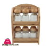 Billi Spice Rack with Bottle - GW212-6 Thailand Made