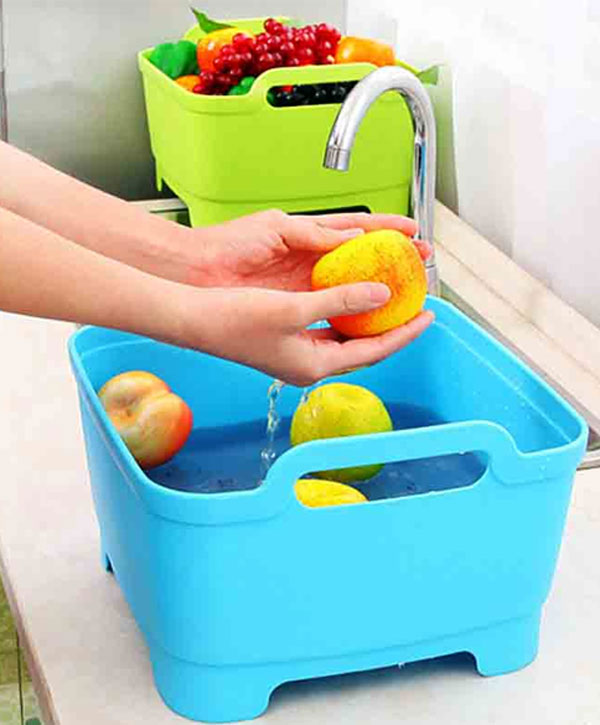 Easy Wash And Drain Basket