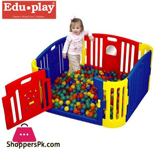 Edu-Play Baby Bear Zone With Enclosed Play Area With A Latched Gate GP-8011R