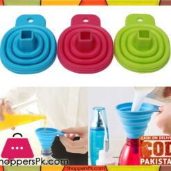 Silicone Foldable Funnel For Kitchen For One Pieces
