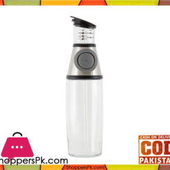 Press And Measure Glass Oil Vinegar Dispenser Glass Oil Bottle 500ML
