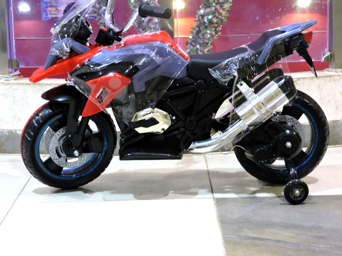 Kids Ride On Motocycle 12V Avigo Gs1200 Hand Accelerator Function With Lighting Wheels