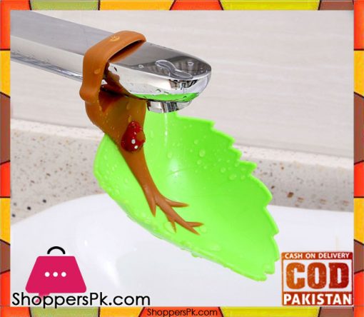 Creative Faucet Extender Washing Leaf Shape Bathroom Gadget
