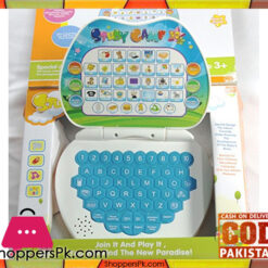Little Grin Apple Shaped Mini Laptop Study Game For Kids