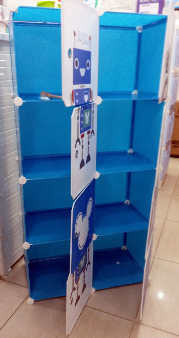 Portable 8 Cube Cabinet Robo 1982