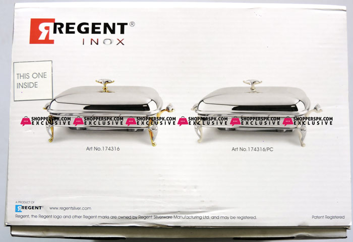 Regent 174316 Malaika 3Liter Rectangular Warmer Dish